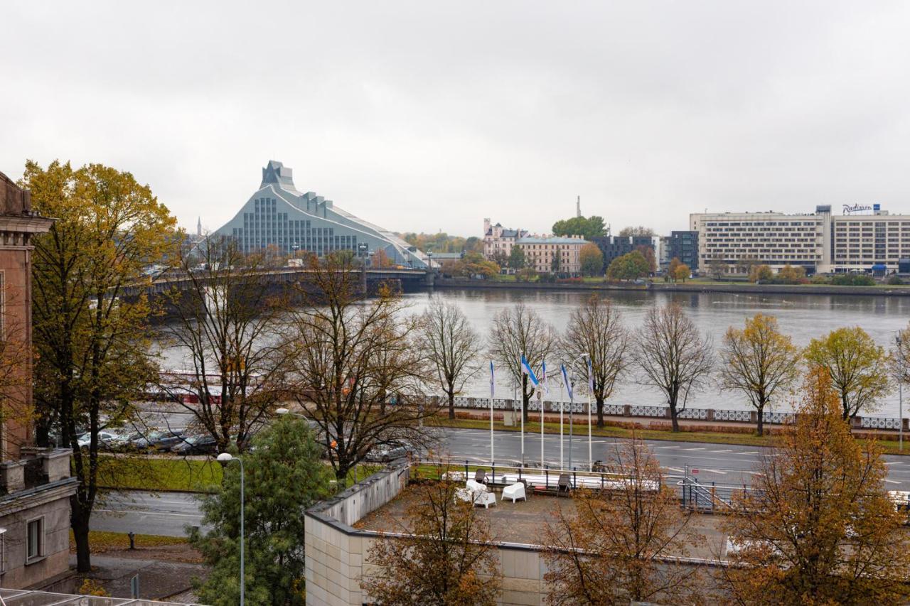 Old Riga Two Floor Palasta Loft Apartment With River View Exterior photo